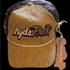 Hyde Park Brown Corduroy Cap
